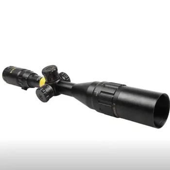 NOVÝ 4-16X44 AOE Tacticle Riflescope Mil Dot Reticle Osvetlené Lov Socpe 11 mm alebo 20 mm Železničnej