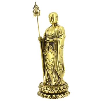 Budhistické zbierky bronzové sochy zdobia remeslá