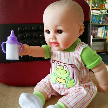 Baby hračky Bábiky Kŕmenie Fľašou Magic Fľaša Figuríny Pacifiers Nastaviť Miznú Mlieko Zväzok Deti Hrať Hračka Príslušenstvo Reborn Auta
