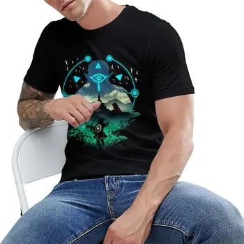 Kolo Golier Legend Of Zelda T Shirt Odkaz Muž 3D Tlač Homme T Shirt Mužov Grafické Camiseta