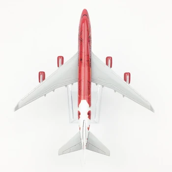 1/400 16 cm Kovový Model Lietadla Air Malajzia Červený Kvet B747 Airlines a Boeing 747 Dýchacích ciest Rovine Model W Stand Lietadlá, Hračky, Darčekové