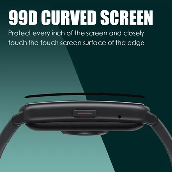 99D Zakrivené Úplné Pokrytie Screen Protector Pre Huawei Honor Sledovať ES Mäkký Ochranný Film ( Nie Tvrdeného Skla )