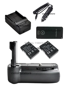 Nové Vertikálne Batérie Rukoväť Pre Nikon D3200 D3100 D5100 D5200 zrkadlovka ako MB-D31 MBD31+IR Diaľkové ovládanie +2 x EN-EL14+Nabíjačka do Auta
