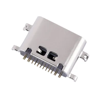 10pcs/veľa USB 3.1 Typ C 16 Pin SMT Zásuvky Konektora USB Typ-C Ženské Umiestnenie 0.8 mm SMD DIP pre návrh plošného spoja DIY nabíjania