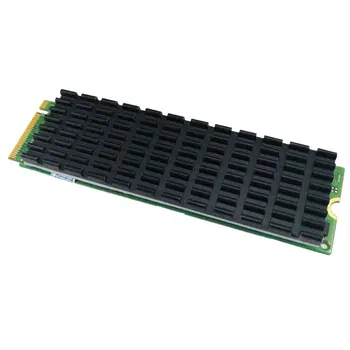 Black Chladič Odvod Tepla Radiátorov M. 2 Chladiace Chladiča Tepla Tepelné Vankúšiky na M. 2 2280 PCI-E NVME SSD