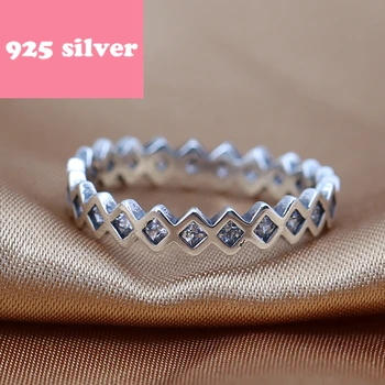 PJR028 hot predaj 925 strieborný prsteň .jednoduchý prsteň s kameňom luxusné Príslušenstvo. Najnovšie prsteň pre ženu k narodeninám