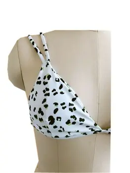 2019 Nový Štýl Módy Hot Ženy Sexy Leopard Dvojdielne Obleky Push-Up Patchwork Čalúnená Plavky, Plavky Na Kúpanie Plážové Oblečenie
