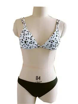 2019 Nový Štýl Módy Hot Ženy Sexy Leopard Dvojdielne Obleky Push-Up Patchwork Čalúnená Plavky, Plavky Na Kúpanie Plážové Oblečenie