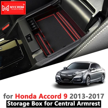 Opierke Úložný Box Zakladanie Upratovanie pre Honda Accord 9 9.5 roky 2013-2017 IX Auto Organizátor Príslušenstvo 9. 2013 2016 2017