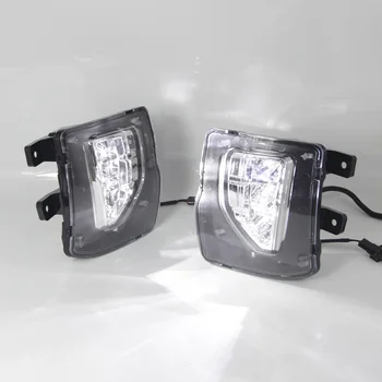 1Pair LED Svetlá pre Denné svietenie Pre chevrolet Silverado 1500 2016 2017 2018 DRL Relé denného Svetla foglamp montáž