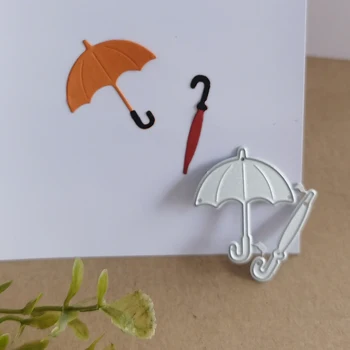 Rezanie kovov plesne Krásny dáždnik alebo dáždnik dekorácie rezanie papiera plavidlá strane dierovacie karty umenie rezací stroj