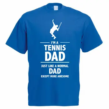 2019 Módne Bežné Muži T-shirt som TENNISS OTEC - Tenniss Hráč / Deň otcov / Funny Darček Mens T-Shirt