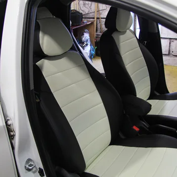 Pre Kia Soul III s 2019-2020 гв. (Kia соул) móde kryt sedadla z экокожи [model autopilota ekokozha]
