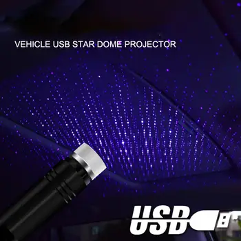 LED Auto Strechy Star Nočné Svetlo Projektora pre fiat Chrysler 300 Dodge JCUV Ddart Jeep Grand Cherokee Kompas Patriot