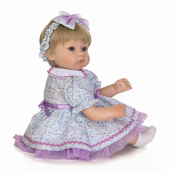 40 cm Silikónový Reborn Bábiky Baby detský Kamarát Darček Pre Dievčatá 16-Palcové reálne bebe nažive reborn bonecas Brinquedos