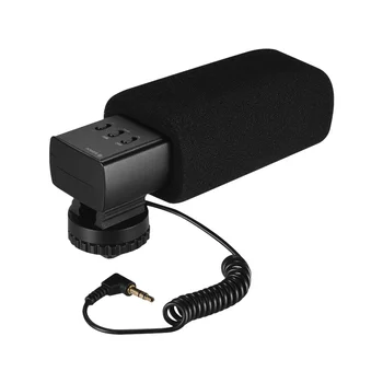 K&F KONCEPT Stereo Video Shotgun Mikrofón, Na Kameru Kondenzátora Mikrofon Mic pre Canon, Nikon, Sony DSLR Rozhovor Nahrávanie