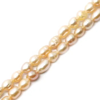 35.5 cm/množstvo 5-13mm Prírodné Sladkovodné Perly Korálky Nepravidelný Pearl Korálky Pre Šperky, Takže DIY Náramok Náhrdelník