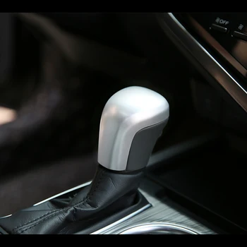 Pre Toyota Camry 2018 2019 2020 ABS Uhlíkových vlákien Auto radenie pákou gombík rukoväť kryt výbava Nálepky Auto styling Príslušenstvo