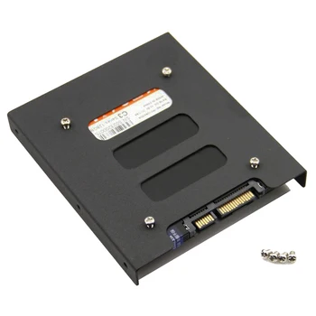 Užitočné 2.5 Palcový SSD HDD 3,5 Palcový Kovové Montáž Adaptéra Dock Skrutky Pevného Disku Držiak Pre PC Pevný Disk Krytu