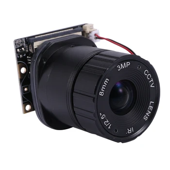 Fotoaparát / 5MP 8 mm Ohnisková vzdialenosť Nočné Videnie NoIR Fotoaparát Doska s IR-CUT pre Raspberry Pi 3 Model B/2B/B+/Zero (W)