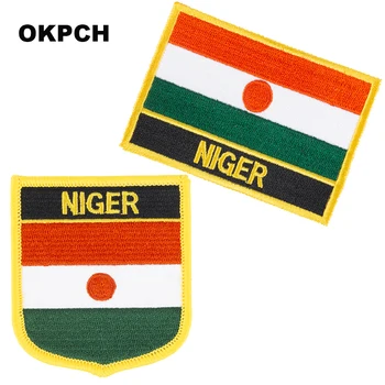Južná Afrika Vlajka škvrny vyšívané vlajkou škvrny národnej vlajky škvrny, Škvrny na Oblečení DIY Dekorácie PT0136-2