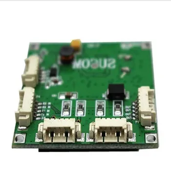 Mini PBCswitch modul PBC OEM modul mini veľkosť 4 Porty Siete Prepne Pcb Dosky mini ethernet switch modul 10/100Mbps OEM/ODM