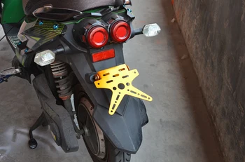 Motocykel špz držiteľ Aluminumbracket upravené evidenčným číslom pre Kawasaki, BMW Honda KTM Ducati