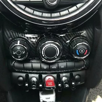 Auto Centrálnej Konzoly Klimatizácia Volume Control Panel Kryt Výbava Hodí pre BMW MINI Cooper F55 F56 F57