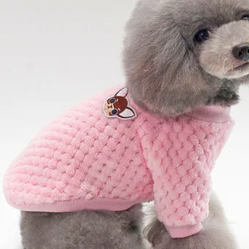 Pet Oblečenie Pre Psov Teplý Kabát Šteňa Zahusťovanie Sveter Zimné Psa Pletené Oblečenie Pre Chihuahua Teddy Pug Bunda Psov Kostým