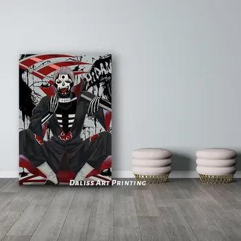 Plátno Anime Naruto Akatsuki Hidan Obrázky, Domáce Dekorácie, Obrazy Plagát HD Vytlačí Wall Art Modulárny Obývacia Izba Rámovanie