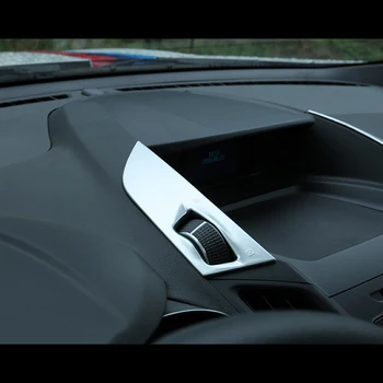 2 ks Na Ford KUGA UNIKNÚŤ 2017 ABS Chróm Matný Tabuli Klimatizácia Ventilačné Zásuvky Kryt Trim Auto dizajn Interiéru
