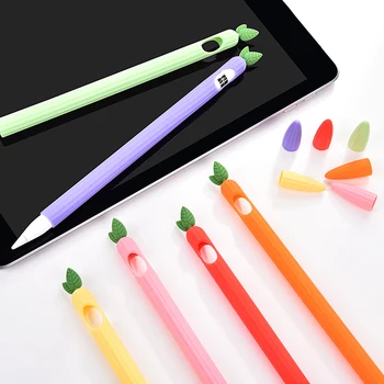 Ochranný Kryt Pre Apple Ceruzka 2 Stojan, Držiak Pre iPad Pro Stylus Pen Kryt puzdro Pre Apple ceruzka 2 Stylus Kremíka rukáv
