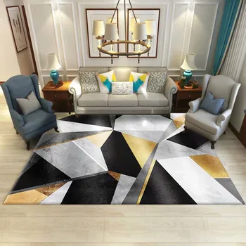 Nordic štýl 3D Tlač Domov Oblasti Koberce Dieťa miestnosti hry koberec chlapec spálňa koberce dieťa Stan plaziť poschodí mat deti hrať na mäkký koberec