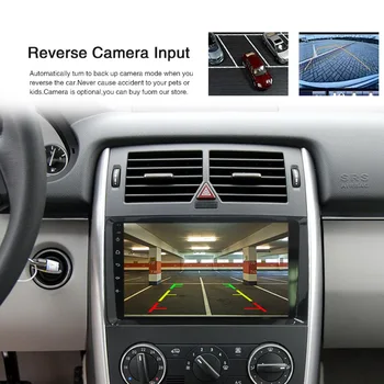 Auto inteligentného systému car multimedia player 9 palcový Android 9.0 Bluetooth, GPS, dotykový displej pre Vito Viano B200 sprinter vito