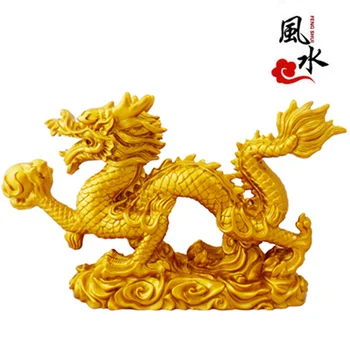 Shui ozdoby remesiel Qinglong jade šperky bytového zariadenia, veľké otvorenie dvanásť imitácia medi dragon Zverokruhu dary