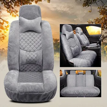 Dobrá kvalita! Celý set sedadlá, poťahy na Toyota Hilux 2020 zime udržať teplé pohodlné luxusné prestieranie na Hilux 2019-2005