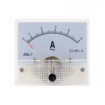 85L1 AC Panel Meter Analógový Panel Ammeter Dial Aktuálne Rozchod Ukazovateľ Ammeter