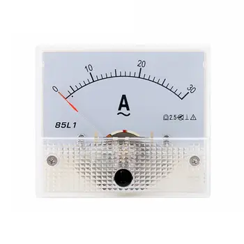 85L1 AC Panel Meter Analógový Panel Ammeter Dial Aktuálne Rozchod Ukazovateľ Ammeter
