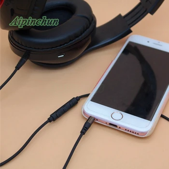 Aipinchun 3,5 mm do 3,5 mm Jack Audio AUX Kábel Kábel S Radič pre Auto/Slúchadlá/Reproduktor pre iPhone Samsung