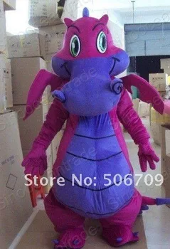 Dragon Maskot Kostým EMS Express Hot Dospelých Veľkosť PREDAJ