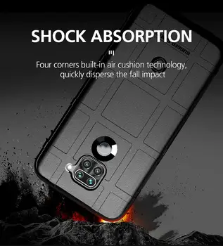 Proti Pádu Shockproof Telefón puzdro Pre Xiao Redmi Poznámka 9 9S 10X Pro Max 4G Ťažkých Ochrany Podržte Jednoduché puzdro Hisoka