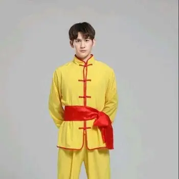 Tradičné Čínske Oblečenie muži ženy vyšívať Wushu Tai Chi Jednotné Bojových Umení Shaolin Fáze Výkonu Kung Fu Kostýmy