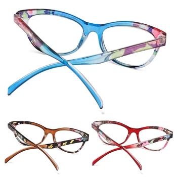 Ženy, Muži Ľahký Presbyopia Okuliare Ultra Ľahké Živice Cat Eye Okuliare Na Čítanie +1.00~+4.0 Diopter Presbyopia Okuliare