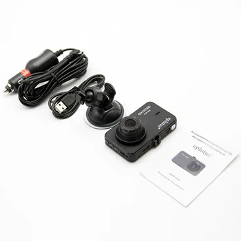 DVR Car Video Recorder pre auto Auto Registrator Eplutus DVR 934 Mini 3-palcový HD 1080P uhol pohľadu 140
