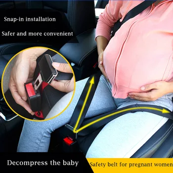 Autosedačky Pásu Nastavovacím na Materskej Mamičky, Pohodlie, Bezpečnosť Brucho Pásov Tehotná Žena Jazdy Bezpečné Pásu