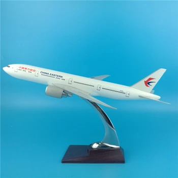 32 cm Eastern Airlines a Boeing 777 Simulácia Statické Pevnej Živice Lietadlo Model Čína Východnej 1: 200 B777 presné Modely Lietadiel