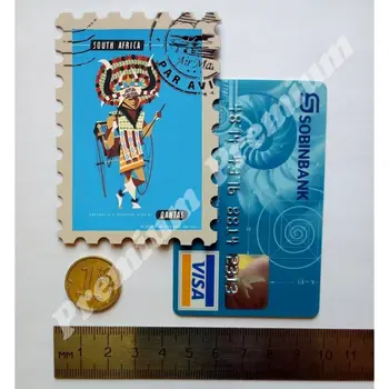 Južná Afrika suvenír magnet vintage turistické plagát