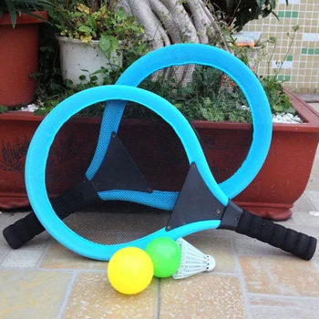 1 Pár Badminton Raketa pre Deti Vnútorné Vonkajšie Športové Hry Deti Hračky Modrá