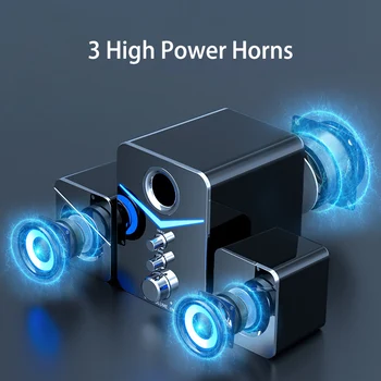 Systém domáceho kina s LED Altavoces Bluetooth Reproduktorov Hudba Caixa De Som Amplificada Subwoofer Reproduktor Alto-falantes Luidsprekers