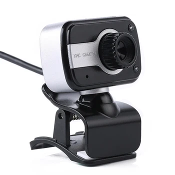 Webcam 480P Full HD Webkamera USB Desktop, Notebook, Kamera, Live Streaming Webkamera s Mikrofónom AS99